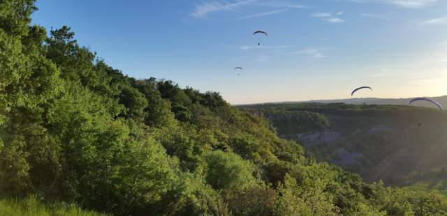 Parapente Dordogne Vallée Périgord sport tourisme activité initiation perfectionnement Vol